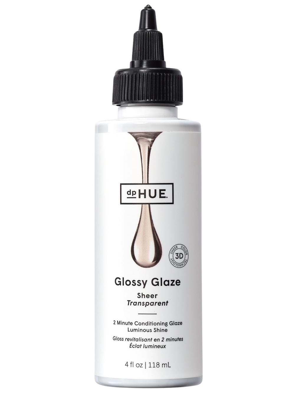 DpHUE Sheer Glossy Glaze 2 Minute Conditioning Glaze 4oz